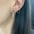 Emerald Duo Dangle Earring