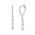 Angie Drop Earring in white gold