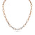 Roya Diamond Link Necklace in rose