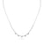 Emilia Diamond Necklace in white