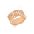 Cigar band in rose gold