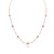 Lana Pink Sapphire Necklace in rose