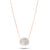 Moonstone Diamond Necklace