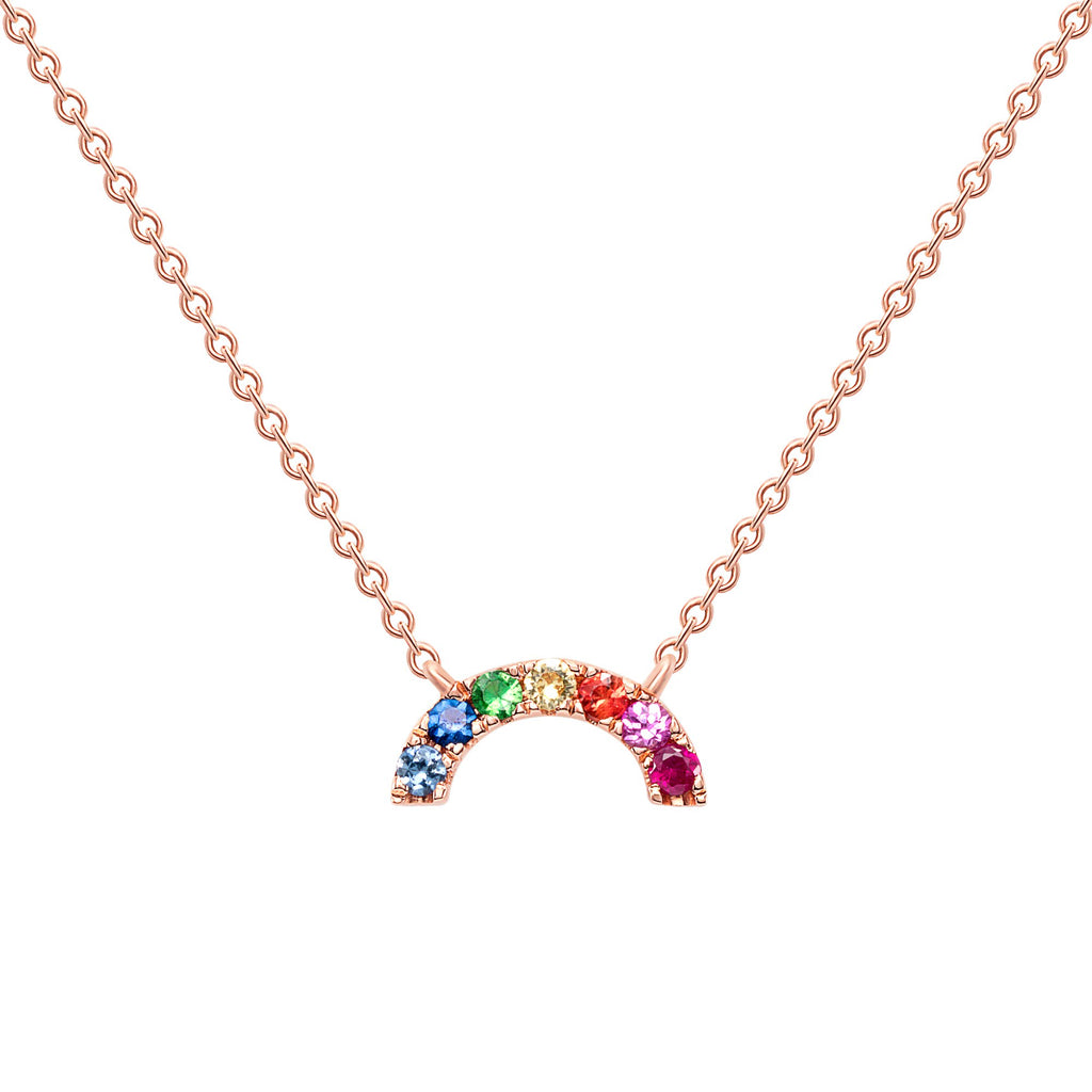 Mini Rainbow Arch Necklace