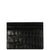 Exotic Charcoal Crocodile Credit Card Holder from the exclusive Coly collection features 4 credit card slots, and an interior cash slot! Dimensions are 4"W x 3"H.
