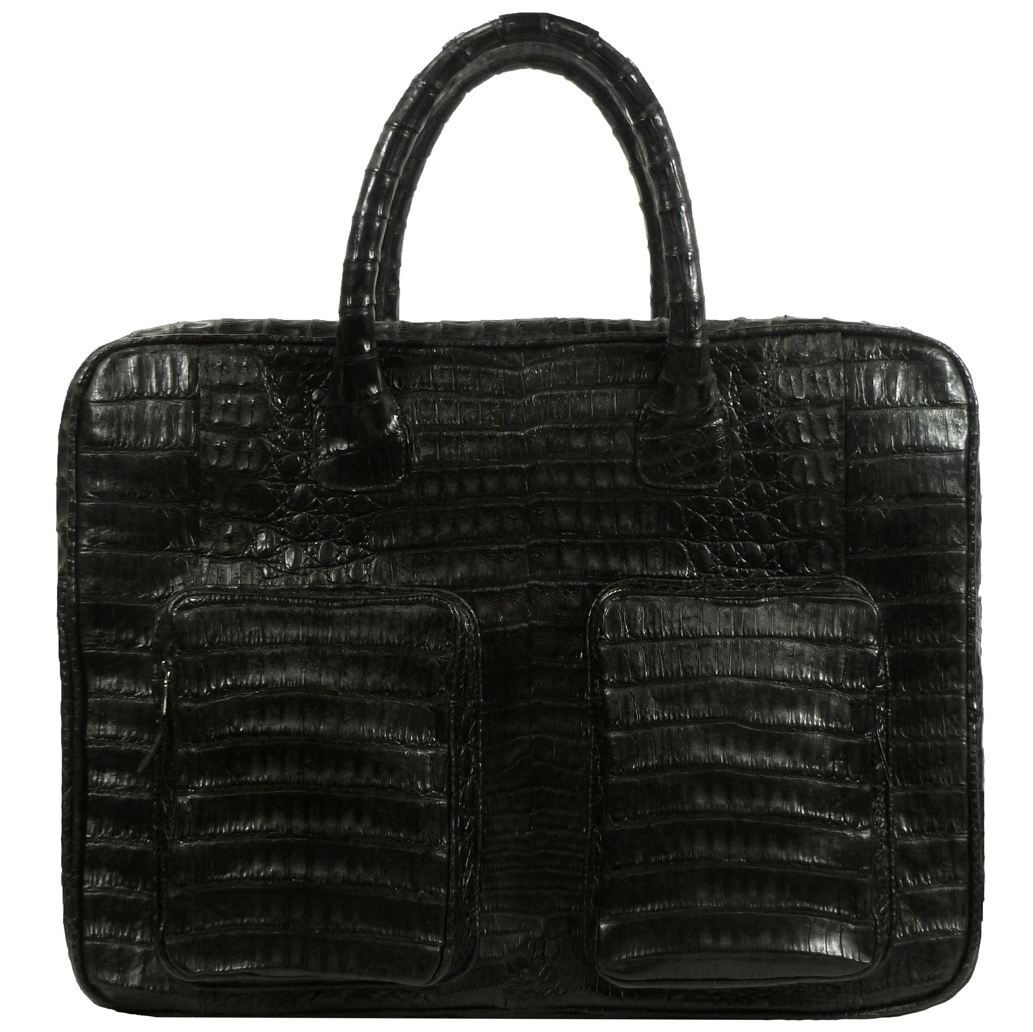 Mens crocodile briefcase Clearance
