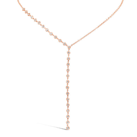 Diamond Diana Lariat Drop Necklace