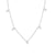 5 diamond choker necklace
