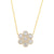 Daisy Flower Diamond Necklace