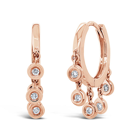 Mini Diamond Shaker Earrings