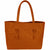 Orange Genuine Ostrich Knotted Tote by Coly Los Angeles